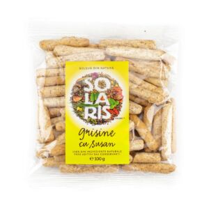 Grisine din faina integrala si susan