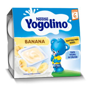 Gustare cu lapte si banane Yogolino