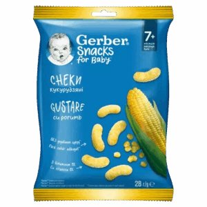 Gustare cu porumb de la 7 luni