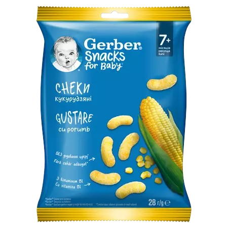 Gustare cu porumb de la 7 luni