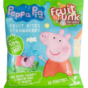 Gustare din fructe cu capsuni Peppa Pig