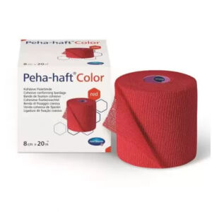 HARTMANN PEHA-HAFT Color Rosu 8 cm x 20 m