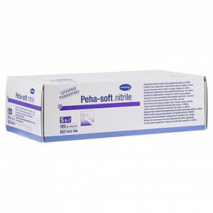 HARTMANN Peha-soft Manusi nitrile S nepudrate albastre