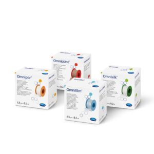 HartMann Omniplast plasturi textili 1.25 cm x 5 m x 1 rola