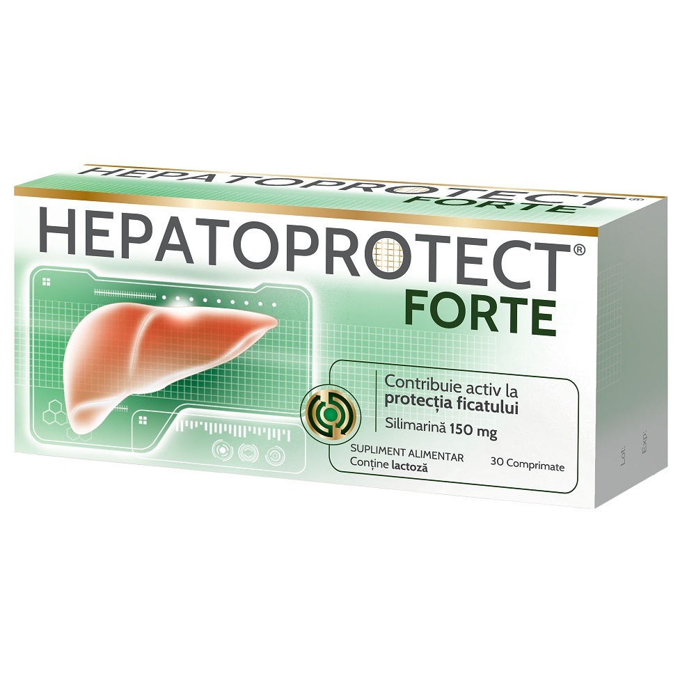 Hepatoprotect Forte - 30 Comprimate