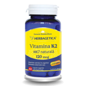 Herbagetica Vitamina K2 120 mcg  60 capsule