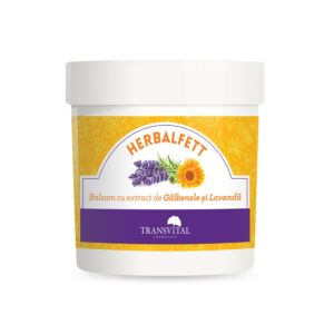 Herbalfett Balsam cu extract de Galbenele si Lavanda