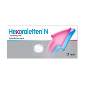 Hexoraletten N x 20 comprimate