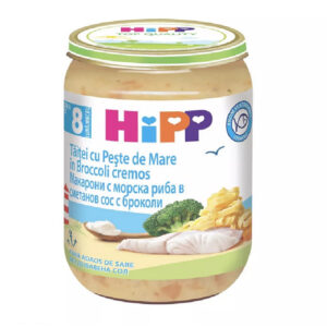 Hipp taitei cu peste de mare in brocolli cremos 220 g