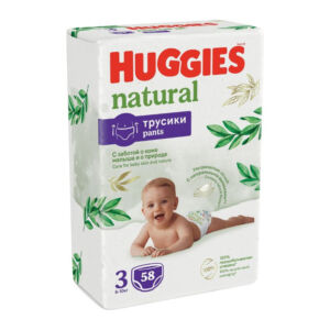 Huggies Scutece chilotel Natural Pants Nr.3