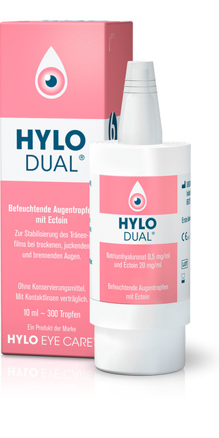 Hylo Dual picaturi pentru ochi