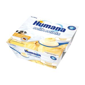 Iaurt cu banane de la 6 luni