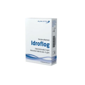 Idroflog Solutie Oftalmica 15 flacoane 0.5 ml
