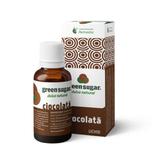 Indulcitor lichid cu aroma de ciocolata Green Sugar