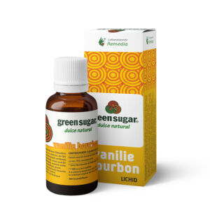 Indulcitor lichid cu aroma de vanilie Bourbon Green Sugar