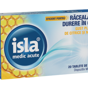 Isla Medic Acute cu gust de citrice si miere