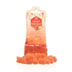 Jeleuri cu miere capsuni si vanilie