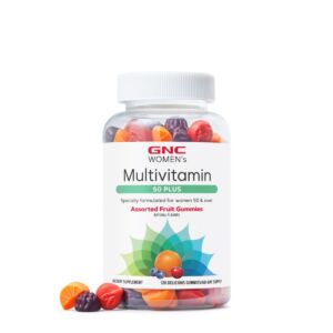 Jeleuri cu multivitamine pentru femei 50+ cu aroma de fructe