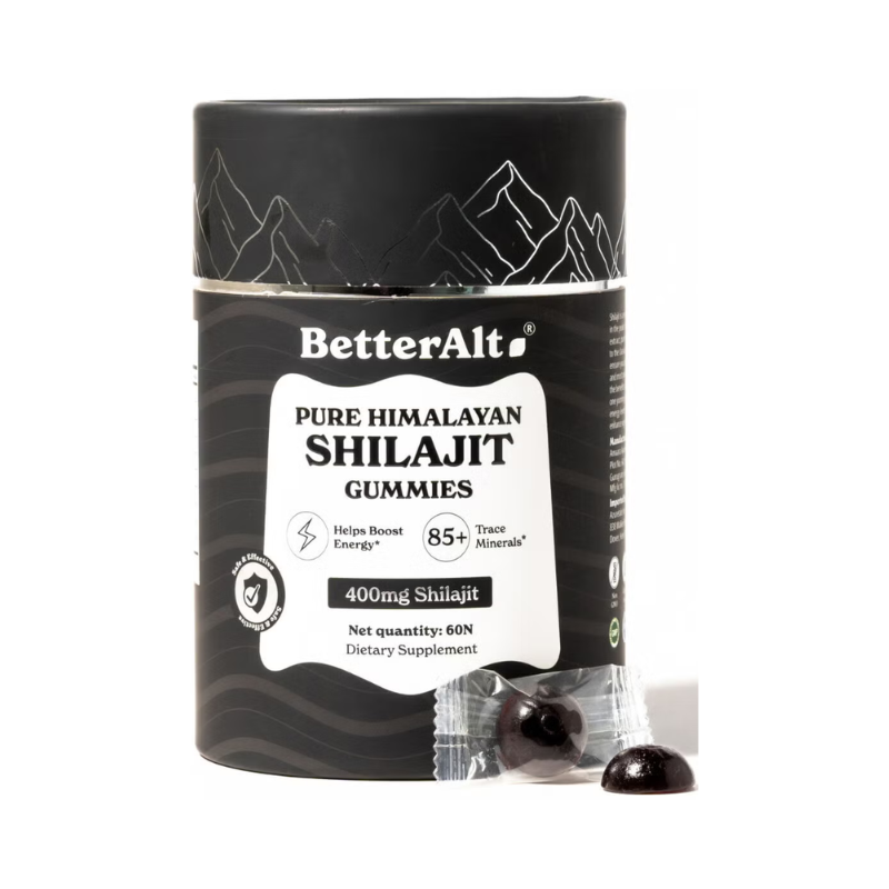 Jeleuri de Shilajit din Himalaya Pure Himalayan Shilajit Gummies BetterAlt