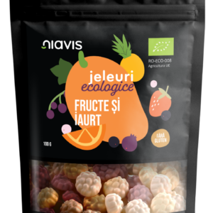 Jeleuri ecologice cu fructe si iaurt