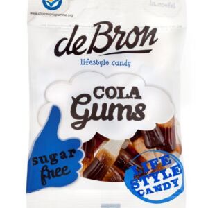 Jeleuri gumate cu aroma de cola fara zahar si fara gluten