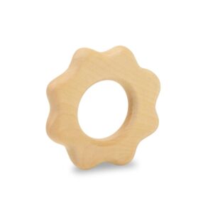 Jucarie de apucare din lemn de artar forma floare 570-V5