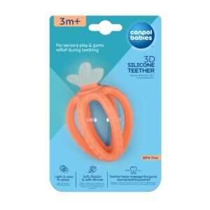 Jucarie dentitie din silicon in forma de capsuna 80/400_ORA