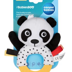 Jucarie senzoriala pentru bebelusi cu inel gingival BabiesBoo 68/086