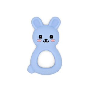 Jucarie silicon Bunny Doo Pastel Blue