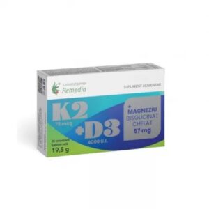 K2 + D3 + Magneziu Bisglicinat Chelat