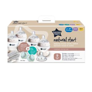Kit Biberoane pentru nou-nascuti cu autosterilizare Natural Start