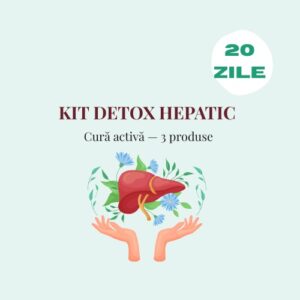 Kit Detox Hepatic — Cură Activă 20 Zile