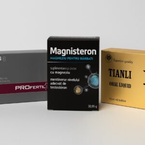 Kit Fertilitate Masculina – Profertil + Magnisteron + Tianli