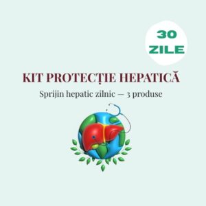 Kit Protecție Hepatică în Timpul Medicamentelor — Protocol 30 Zile