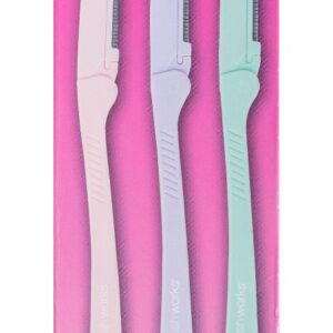 Kit aparate de ras pentru sprancene Pastel