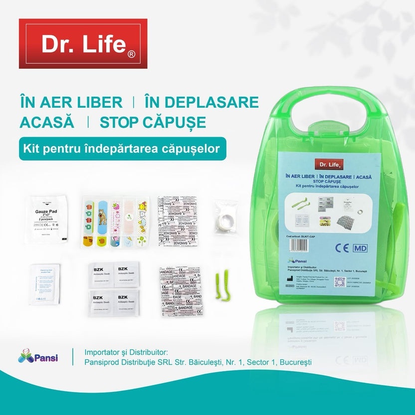 Kit pentru îndepărtarea căpușelor Dr. Life