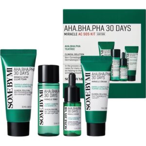 Kit pentru ten acneic AHA BHA PHA 30 Days Miracle
