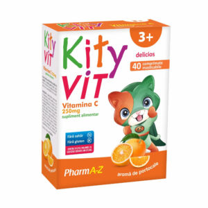 KityVIT Vitamina C 250 mg 40 comprimate masticabile – Pharma-Z