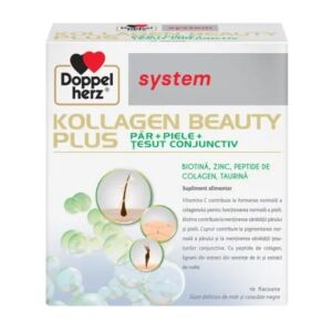 Kollagen System Beauty Plus Doppelherz – 10 flacoane