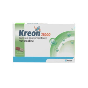 Kreon 25000 300mg x 20 capsule gastrorezistente