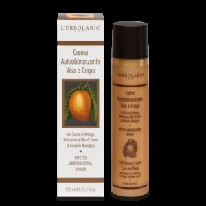 L'Erbolario Crema autobronzanta cu mango