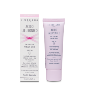L'Erbolario Crema de fata cu acid hialuronic si caramel SPF20