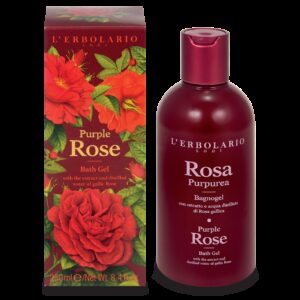 L'Erbolario Gel de dus cu extract si apa distilata de trandafir