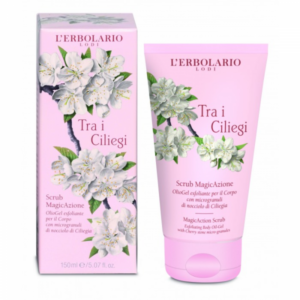 L'Erbolario Gel exfoliant pentru corp Tra i Ciliegi