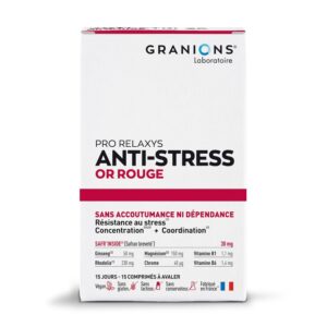 LGN Anti-Stress Or Rouge 15 comprimate
