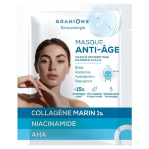 LGN Mască de Față Anti-Îmbătrânire Radiance – 3 bucăți