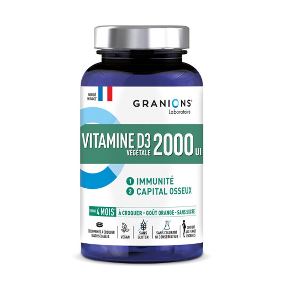 LGN Vitamine D3 2000 UI masticabila