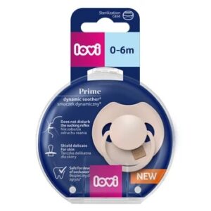 LOVI Suzeta Prime Nude 0-6 luni – Silicon Dinamic