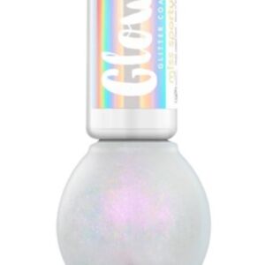 Lac de unghii Glow Glitter 010 Icy Blush