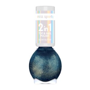 Lac de unghii Glow Glitter 070 Navy